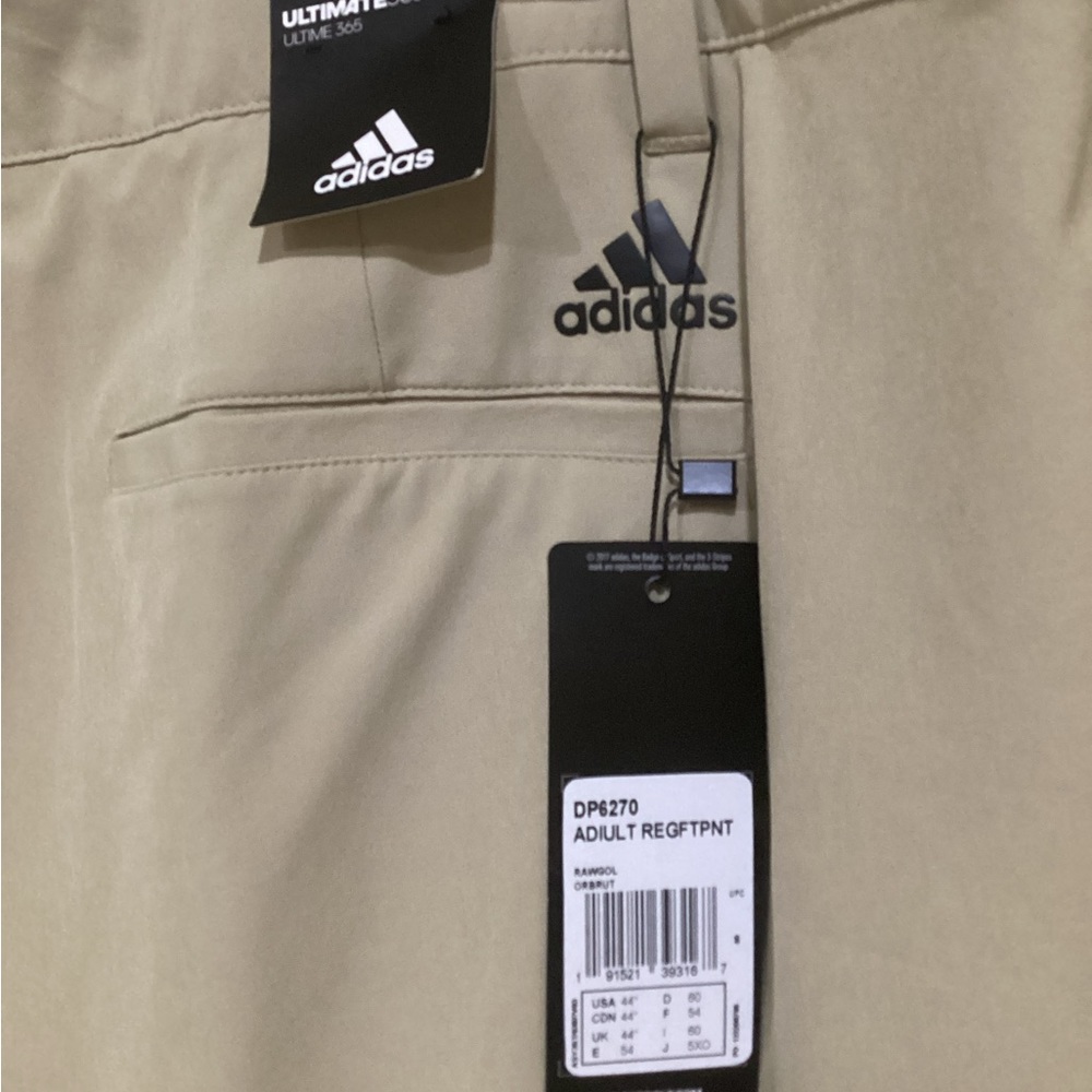 Men’s Adidas Ultimate 365 Tech Pants Size 44 BNWT